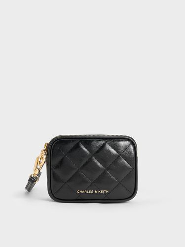 Charles & Keith - Apfra Quilted Wristlet Pouch - Charles & Keith - Modalova