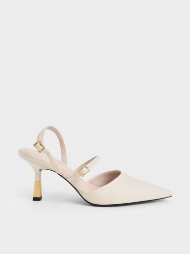 Charles & Keith - Double Strap Slingback Pumps - Charles & Keith - Modalova