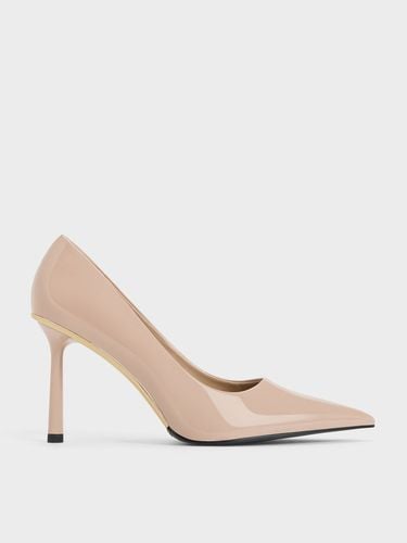 Charles & Keith - Patent Pointed-Toe Stiletto Heels - Charles & Keith - Modalova