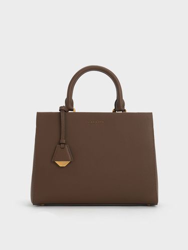 Charles & Keith - Mirabelle Structured Top Handle bag - Charles & Keith - Modalova