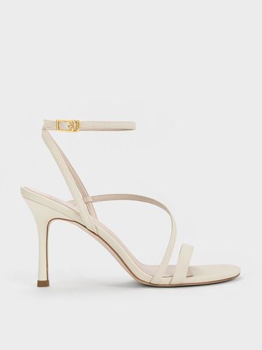 Charles & Keith - Asymmetric Strappy Heeled Sandals - Charles & Keith - Modalova