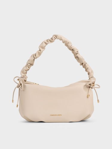 Charles & Keith - Maisy Ruched-Handle Hobo Bag - Charles & Keith - Modalova