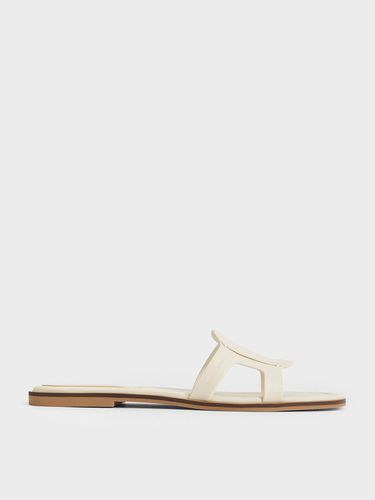 Charles & Keith - Easley Cut-Out Slide Sandals - Charles & Keith - Modalova