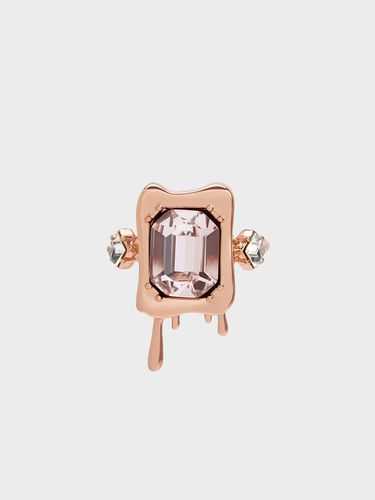 Charles & Keith - Zira Crystal Sculptural Ring - Charles & Keith - Modalova