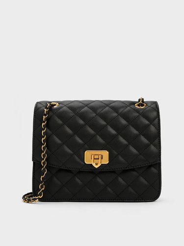 Charles & Keith - Cressida Quilted Chain Strap Bag - Charles & Keith - Modalova