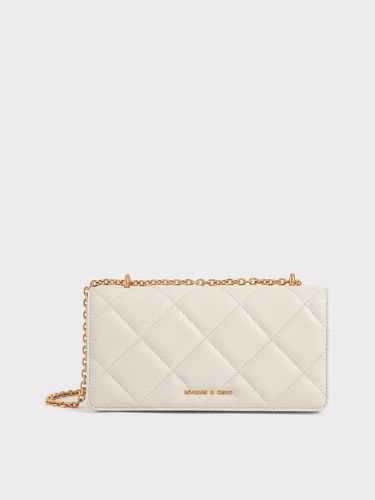 Charles & Keith - Paffuto Chain Handle Quilted Long Wallet - Charles & Keith - Modalova