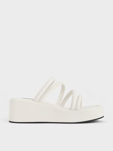 Charles & Keith - Strappy Platform Wedges - Charles & Keith - Modalova