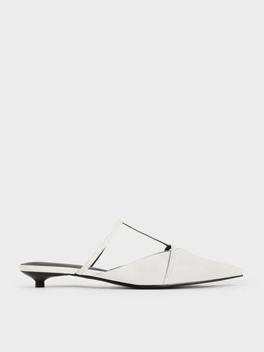 Charles & Keith - Clara T-Bar Pointed-Toe Mules - Charles & Keith - Modalova