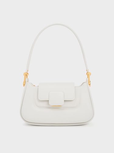 Charles & Keith - Koa Push-Lock Top Handle Bag - Charles & Keith - Modalova