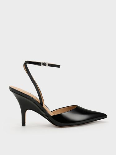 Charles & Keith - Patent Leather Ankle Strap Pumps - Charles & Keith - Modalova