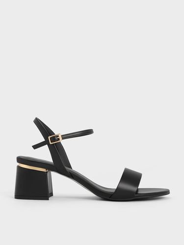 Charles & Keith - Sylva Block-Heel Sandals - Charles & Keith - Modalova