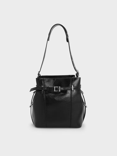 Charles & Keith - Bryna Belted Bucket Bag - Charles & Keith - Modalova