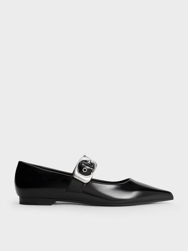 Charles & Keith - Masei Grommet-Strap Mary Janes - Charles & Keith - Modalova