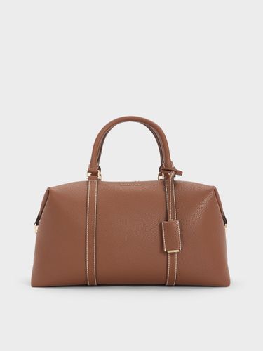 Charles & Keith - Chance Bowlingtasche aus recyceltem Leder - Charles & Keith - Modalova
