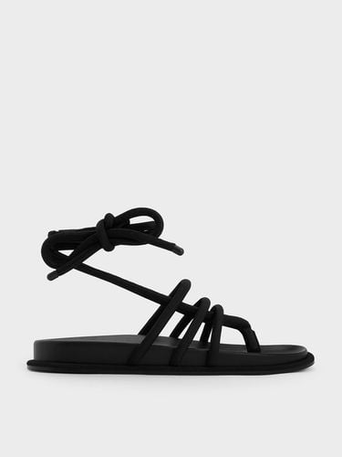 Charles & Keith - Toni Tubular Tie-Around Sandals - Charles & Keith - Modalova