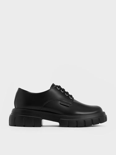 Charles & Keith - Lace-Up Chunky Oxfords - Charles & Keith - Modalova