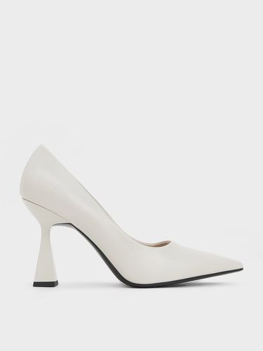 Charles & Keith - Trapeze Heel Pointed-Toe Pumps - Charles & Keith - Modalova