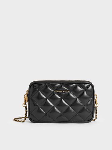 Charles & Keith - Mini Apfra Quilted Crossbody Bag - Charles & Keith - Modalova