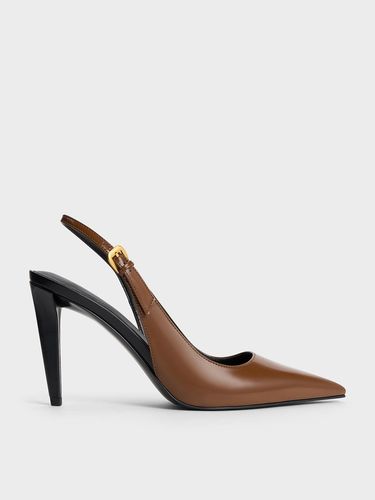 Charles & Keith - Cone-Heel Pointed-Toe Pumps - Charles & Keith - Modalova