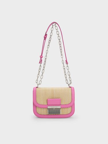 Charles & Keith - Charlot Raffia Chain Strap Bag - Charles & Keith - Modalova