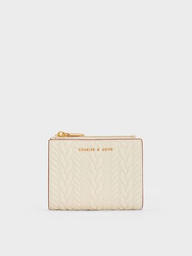 Charles & Keith - Apolline Textured Top-Zip Wallet - Charles & Keith - Modalova