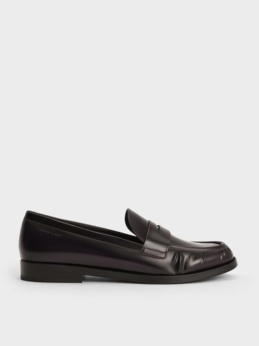 Charles & Keith - Ruched Penny Loafers - Charles & Keith - Modalova