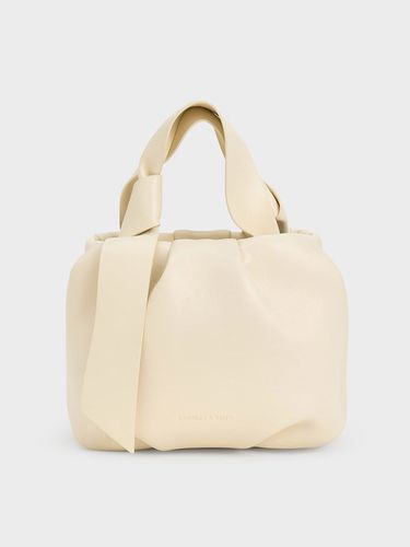 Charles & Keith - Toni Knotted Ruched Bag - Charles & Keith - Modalova