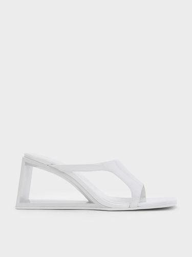 Charles & Keith - Xeli Triangle-Heel Mules - Charles & Keith - Modalova