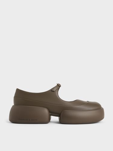 Charles & Keith - Jamie Sculptural Platform Mary Janes - Charles & Keith - Modalova