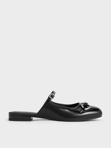 Charles & Keith - Metallic-Accent Flat Mules - Charles & Keith - Modalova