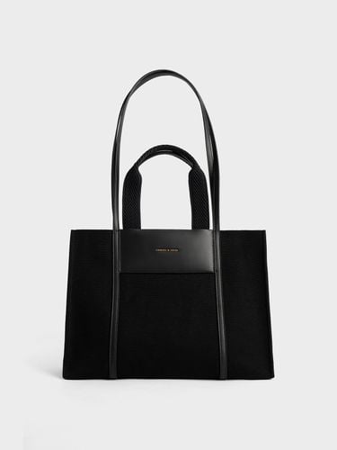 Charles & Keith - Shalia Canvas Tote Bag - Charles & Keith - Modalova