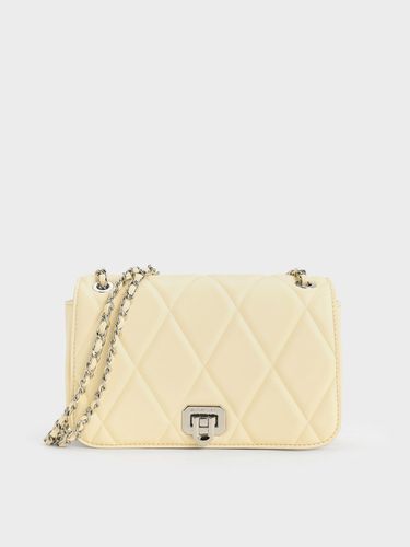 Charles & Keith - Arwen Diamond-Quilt Shoulder Bag - Charles & Keith - Modalova