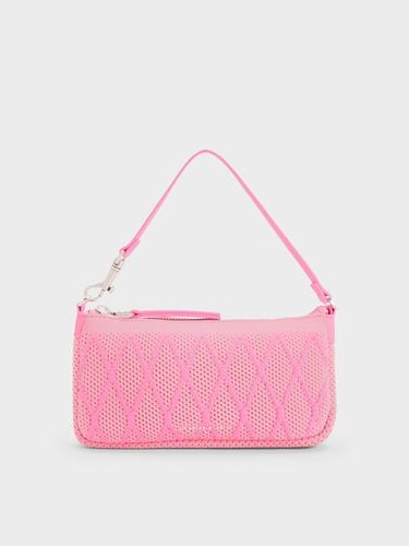 Charles & Keith - Geona Knitted Phone Pouch - Charles & Keith - Modalova