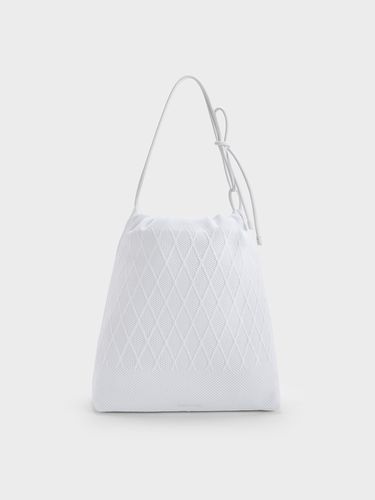 Charles & Keith - Genoa Bow-Tie Knitted Bag - Charles & Keith - Modalova