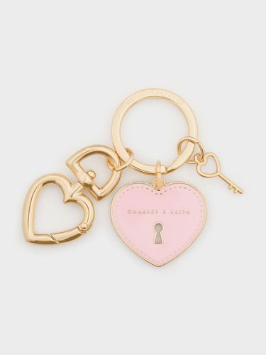 Charles & Keith - Heart Lock Keychain - Charles & Keith - Modalova