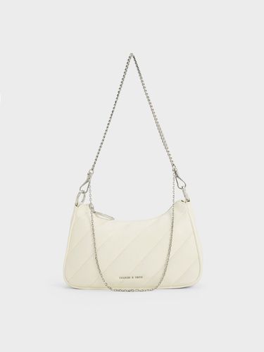 Charles & Keith - Philomena Puffy Chain-Strap Crossbody Bag - Charles & Keith - Modalova