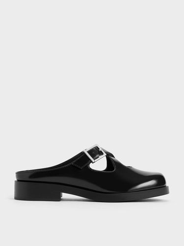 Charles & Keith - Buckled Crossover-Strap Slip-On Flats - Charles & Keith - Modalova