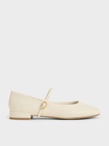 Charles & Keith - Round-Toe Mary Janes - Charles & Keith - Modalova