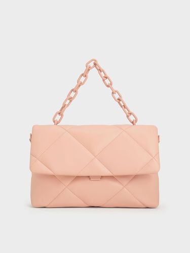 Charles & Keith - Lin Puffy Chain Shoulder Bag - Charles & Keith - Modalova