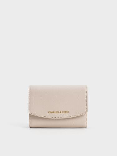 Charles & Keith - Briony Curved Flap Wallet - Charles & Keith - Modalova