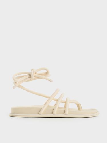 Charles & Keith - Toni Tubular Tie-Around Sandals - Charles & Keith - Modalova