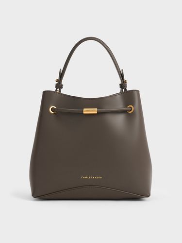 Charles & Keith - Sybill Geometric Bucket Bag - Charles & Keith - Modalova