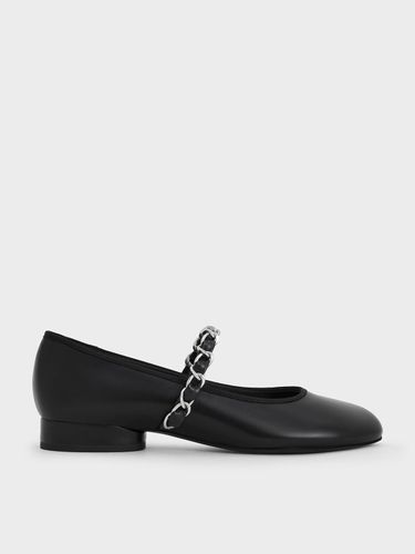 Charles & Keith - Braided-Strap Mary Janes - Charles & Keith - Modalova