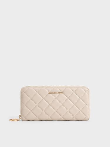 Charles & Keith - Cressida Quilted Long Wallet - Charles & Keith - Modalova