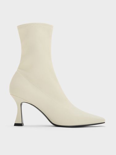 Charles & Keith - Elongated Square-Toe Ankle Boots - Charles & Keith - Modalova