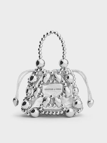 Charles & Keith - Gift Set: Metallic Beaded Top Handle Bag - Charles & Keith - Modalova