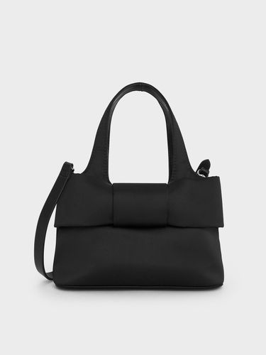 Charles & Keith - Satin Bow Bucket Bag - Charles & Keith - Modalova