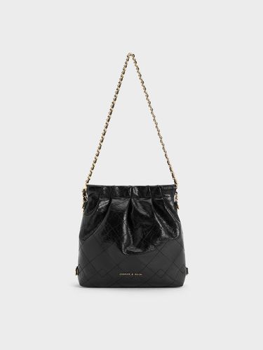 Charles & Keith - Duo Chain-Handle Two-Way Backpack - Charles & Keith - Modalova