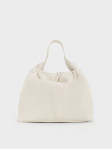 Charles & Keith - Ally Ruched Slouchy Chain-Handle Bag - Charles & Keith - Modalova