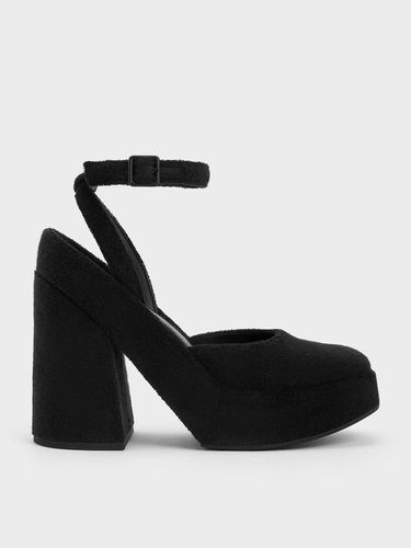 Charles & Keith - Loey Ankle-Strap Platform Pumps - Charles & Keith - Modalova